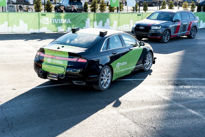 Nvidia заморозила тестирование беспилотных автомобилей