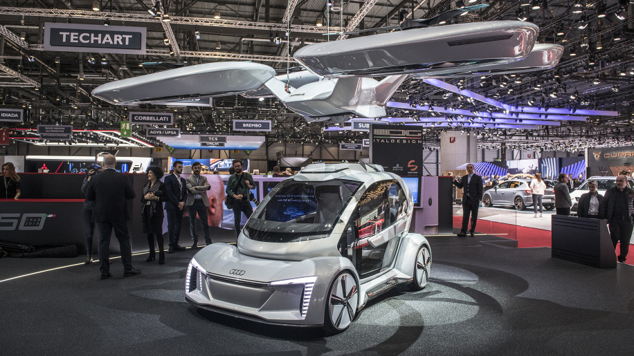 Audi и Airbus объявили о разработке летающего такси