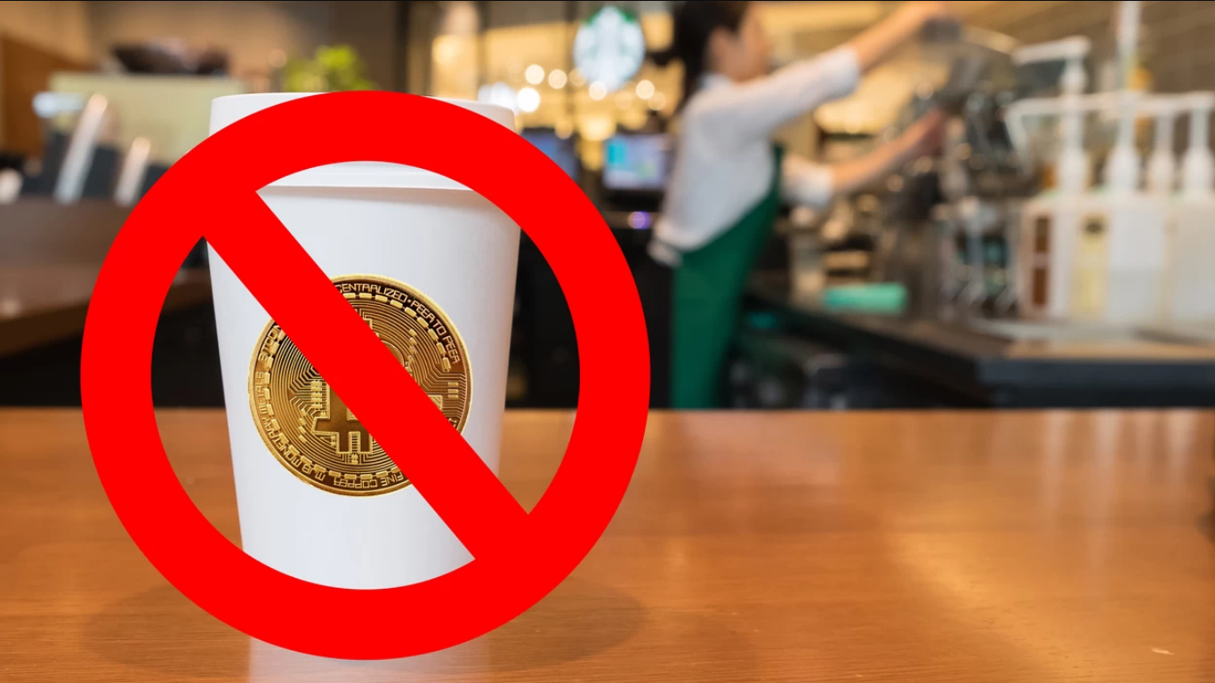 В сети кофеен Starbucks не будут принимать биткоины