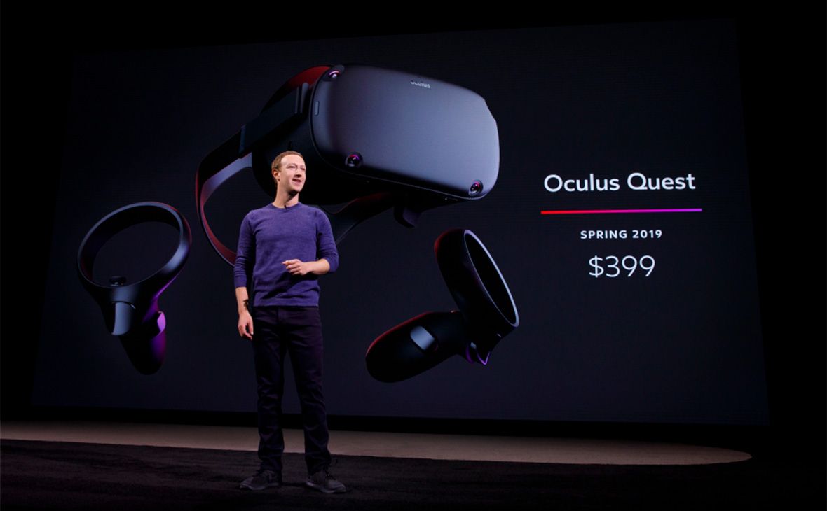 Facebook представила очки виртуальной реальности Oculus Quest‍
