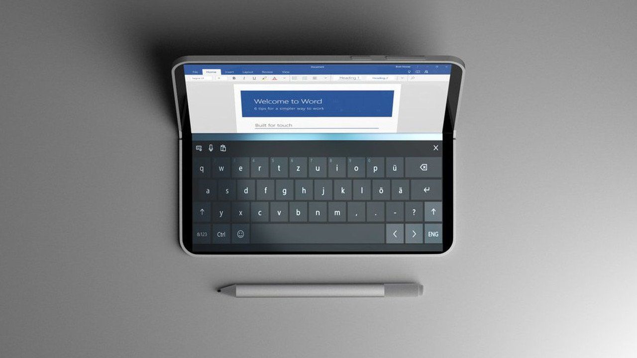 Microsoft оснастит свой новый смартфон тремя гибкими экранами‍