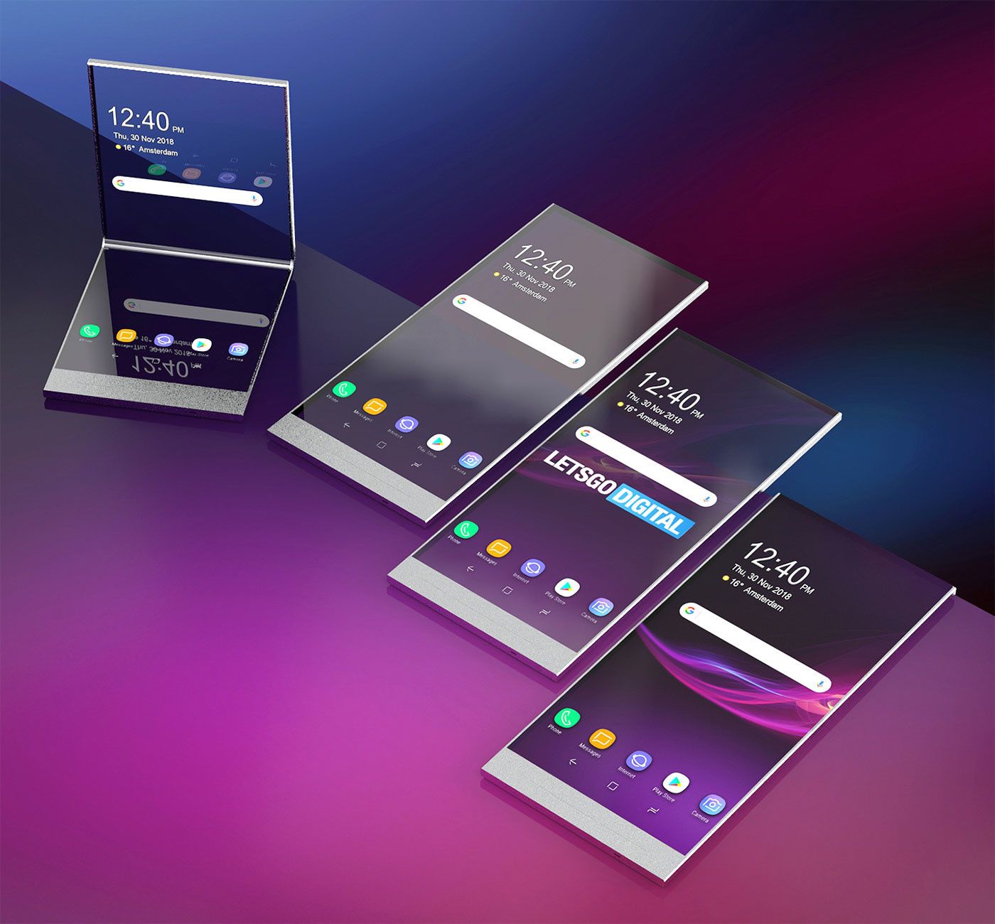 Sony запатентовала смартфон с прозрачным экраном