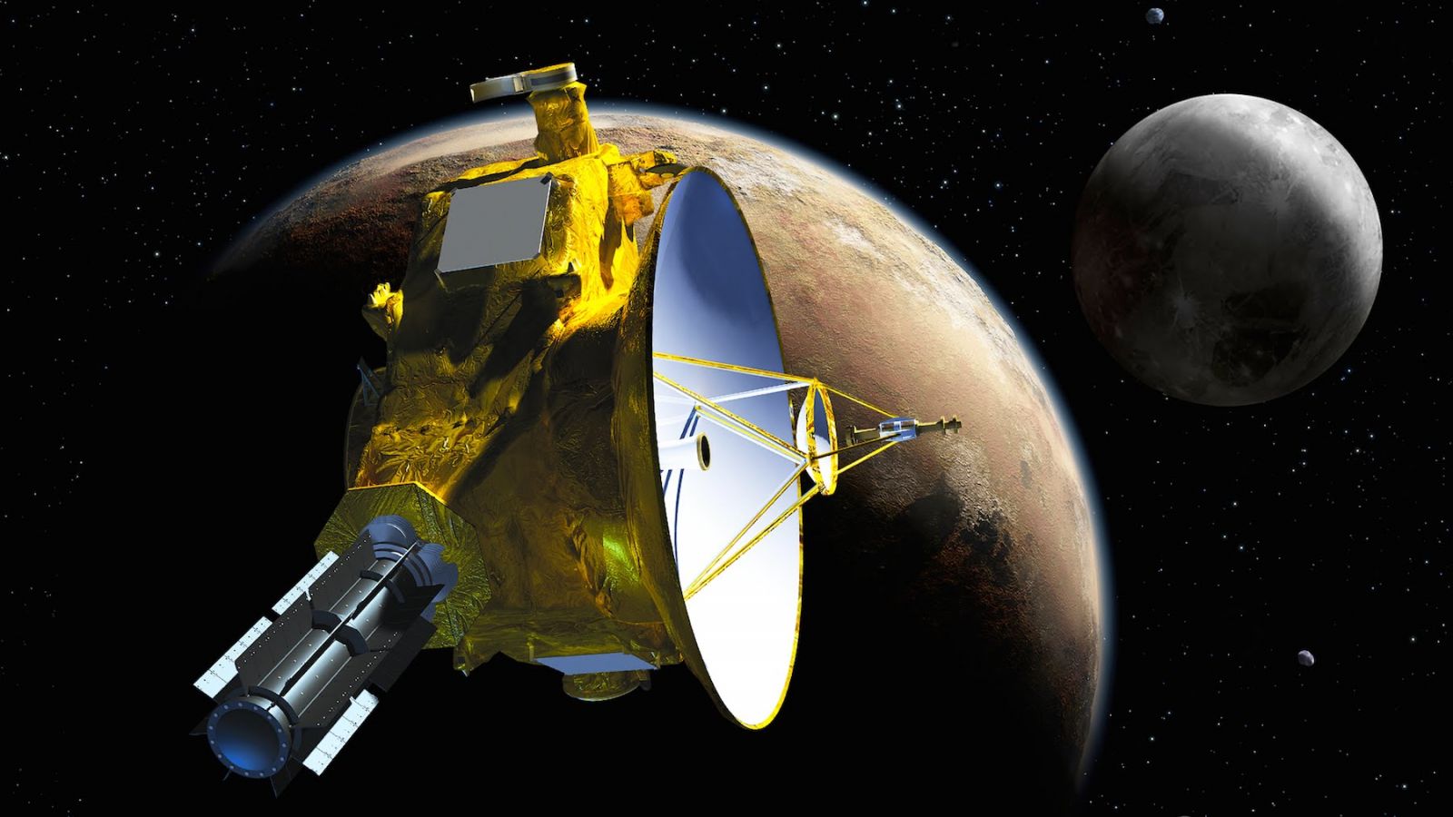 Зонд New Horizons достиг астероида на границе Солнечной системы