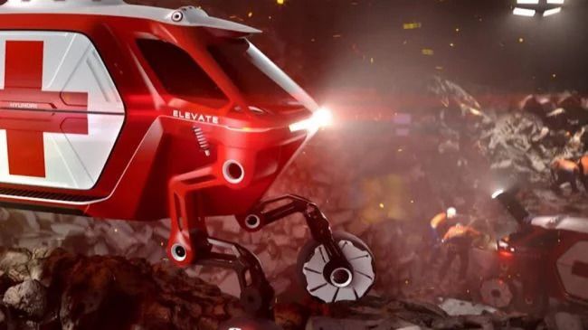 Hyundai покажет четырехногий роботизированный вездеход