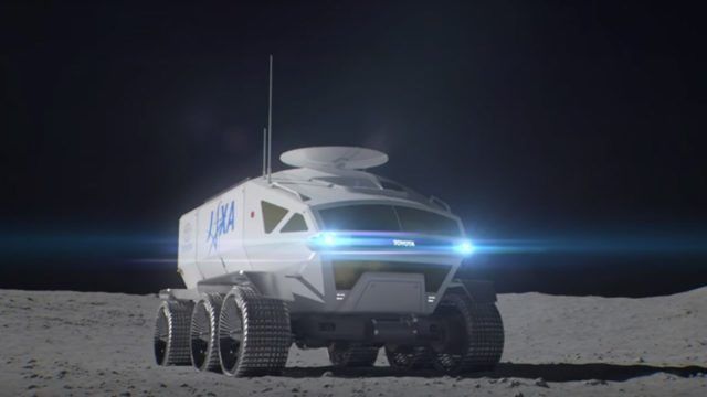 JAXA и Toyota представили концепт пилотируемого лунохода