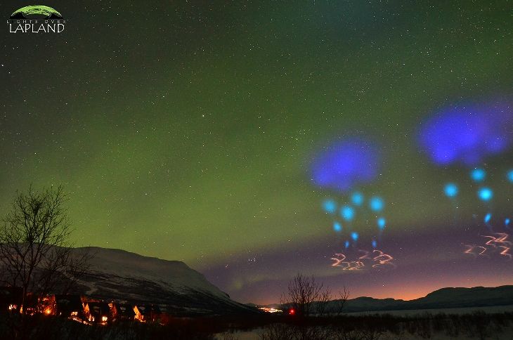 NASA запустило ракеты с барием и стронцием для изучения северных сияний