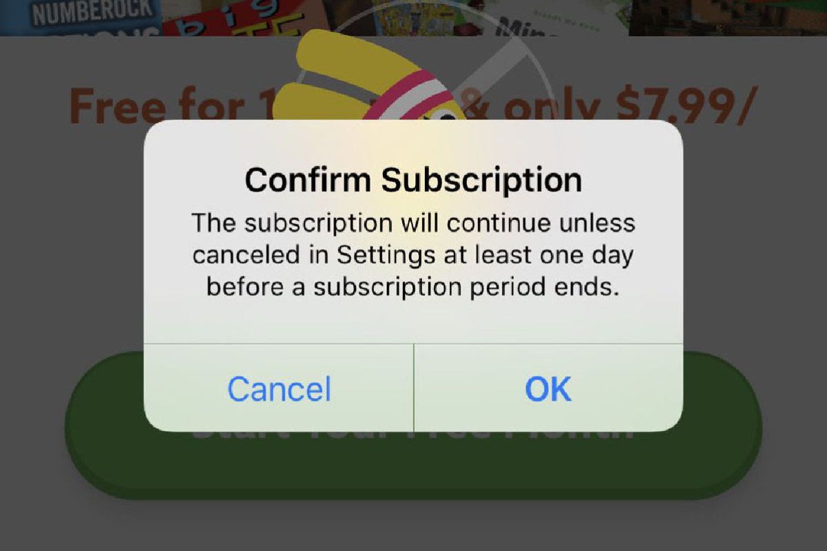 App Store теперь еще раз предупредит о ручном отключении подписки