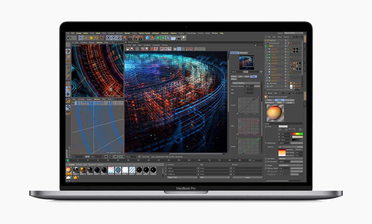 Apple представила первый 8-ядерный MacBook Pro