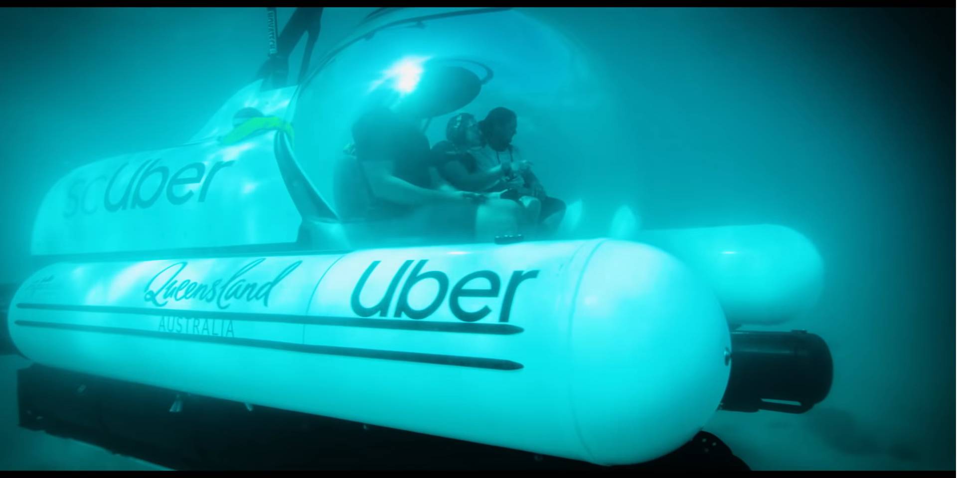 Uber запустит в Австралии «подводное такси»