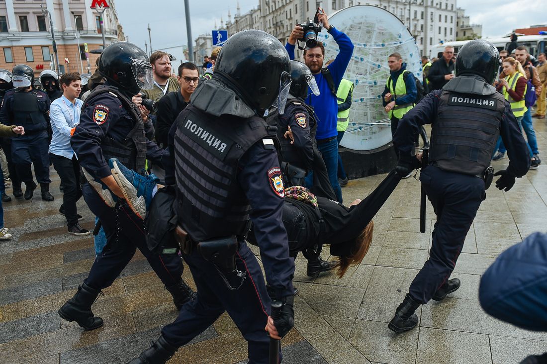В центре Москвы частично отключили интернет