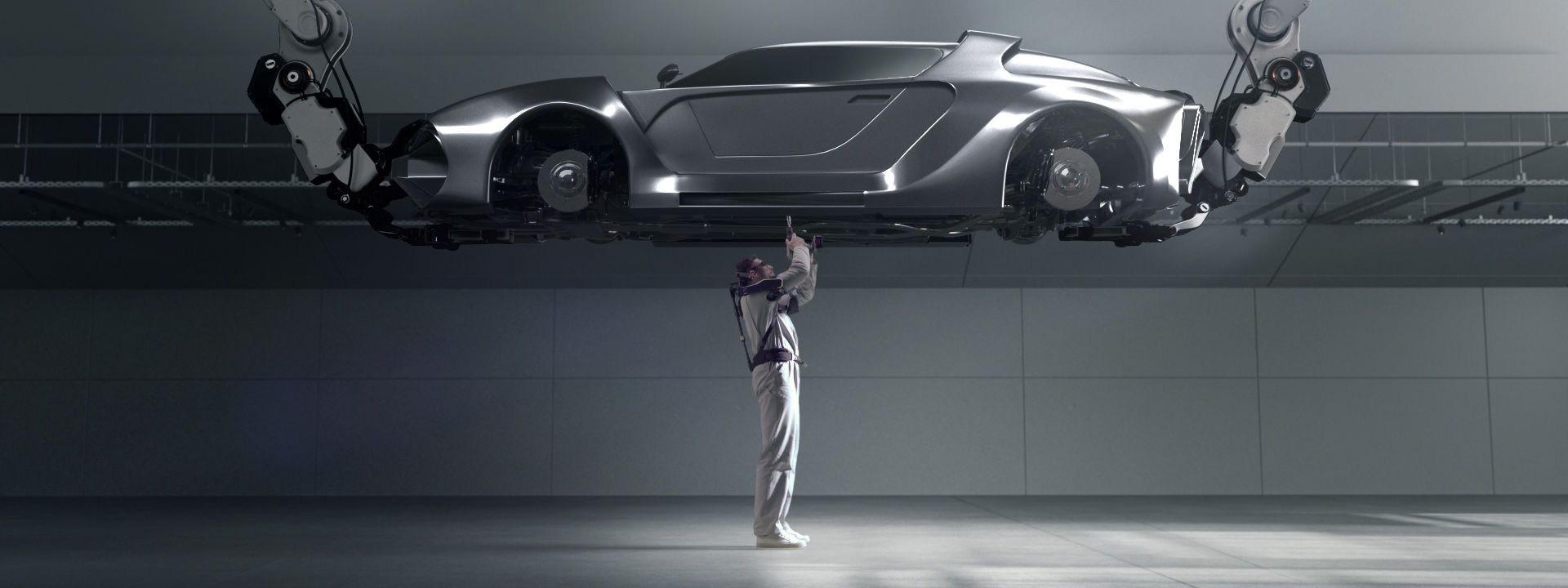 В Hyundai создали экзоскелет для тяжелой физической работы