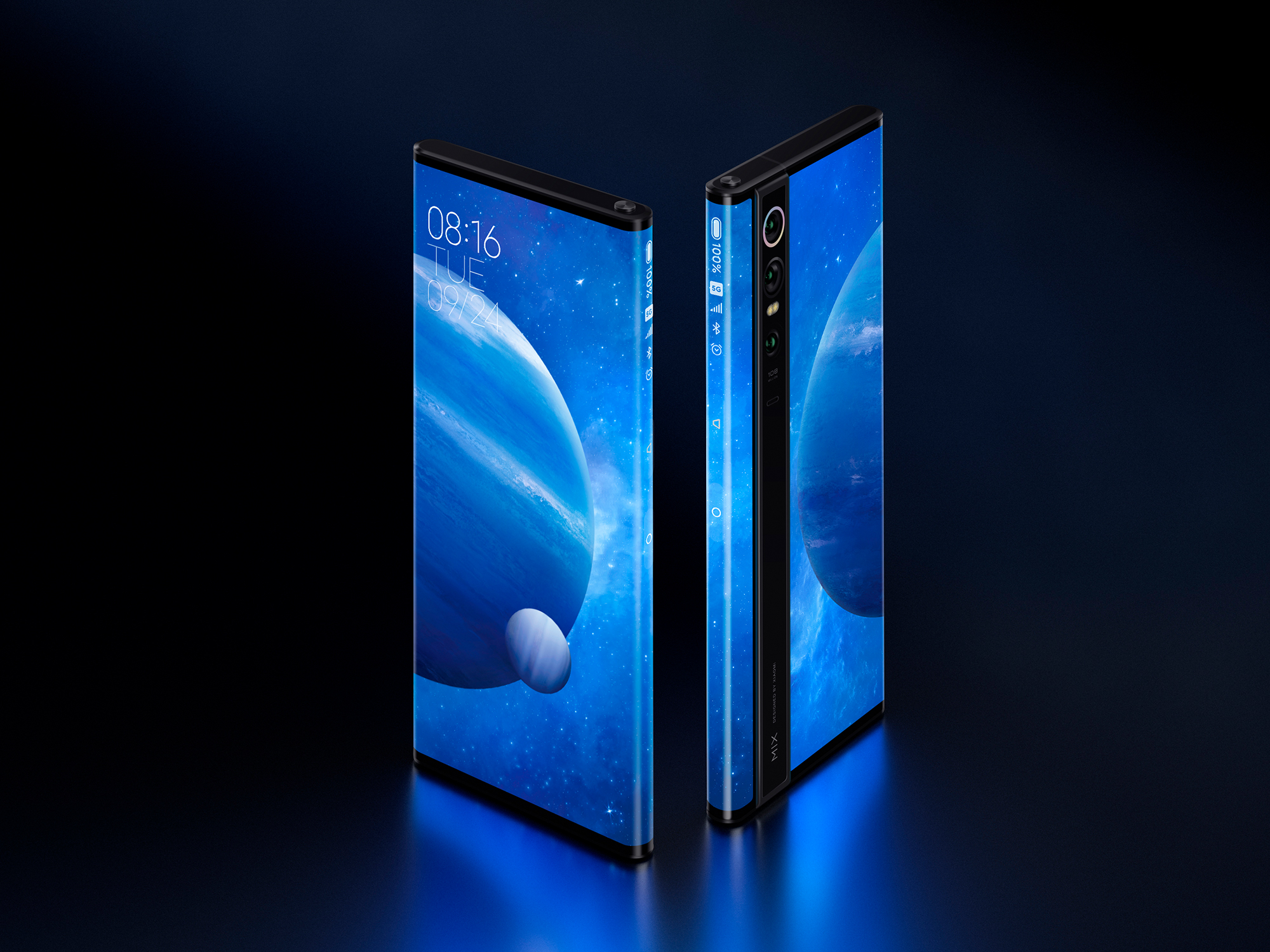 Обернутый дисплеем Xiaomi Mi Mix Alpha поступил в китайские фирменные магазины