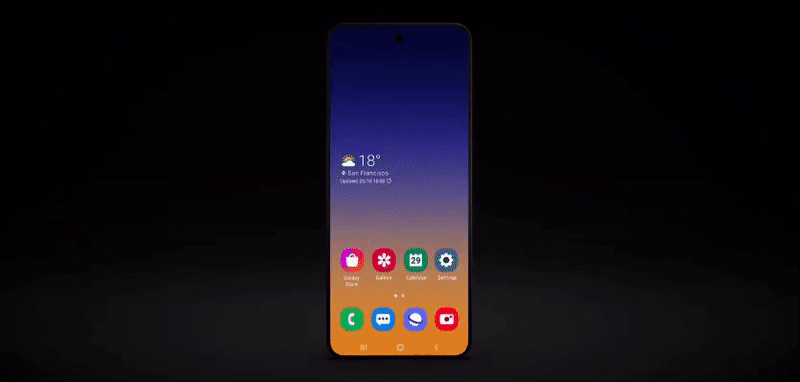 Samsung показала новый концепт складного смартфона