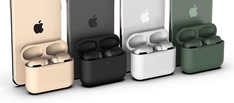 AirPods Pro могут быть выпущены в восьми цветах, включая Midnight Green