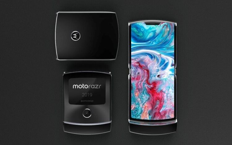 Motorola анонсировала Смартфон Motorola RAZR со складным дисплеем