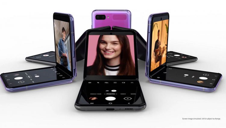 Samsung представила складной смартфон Galaxy Z Flip
