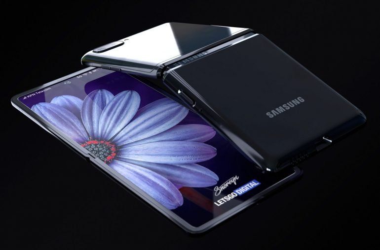 Появилось первое видео складного Samsung Galaxy Z Flip