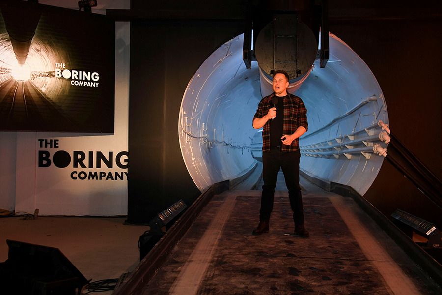 The Boring Company Маска завершила бурение первого тоннеля под Лас-Вегасом