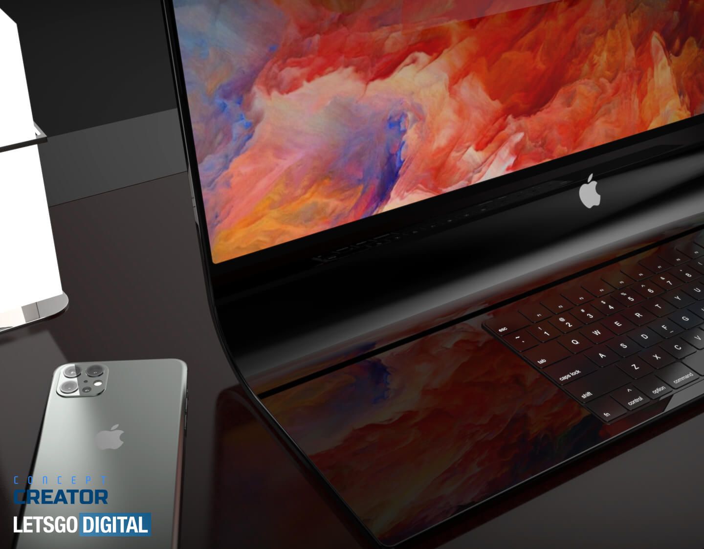 Опубликован концепт стеклянного iMac, основанный на новом патенте Apple