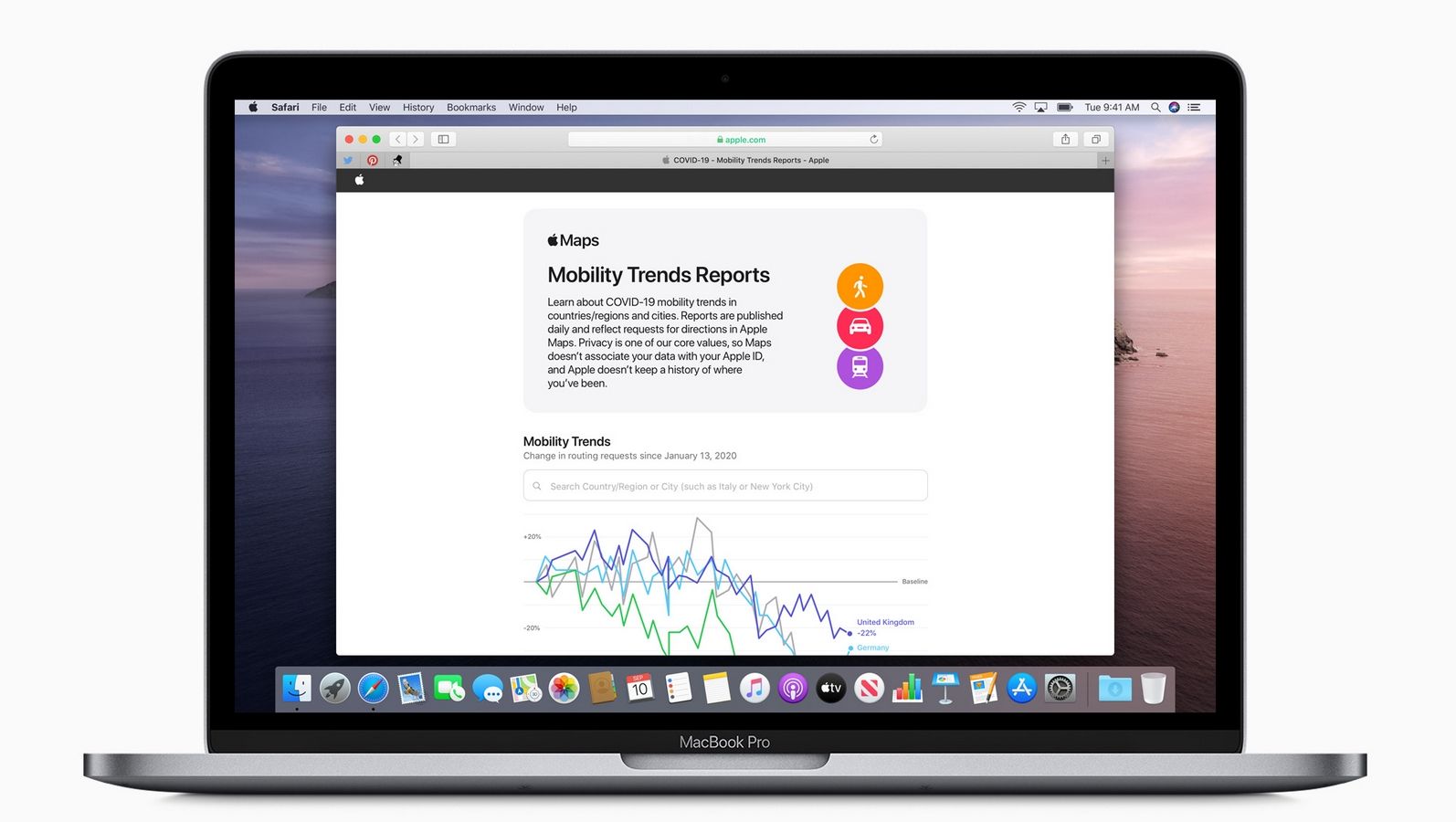 Apple поделилась статистическими данными для борьбы с COVID‑19