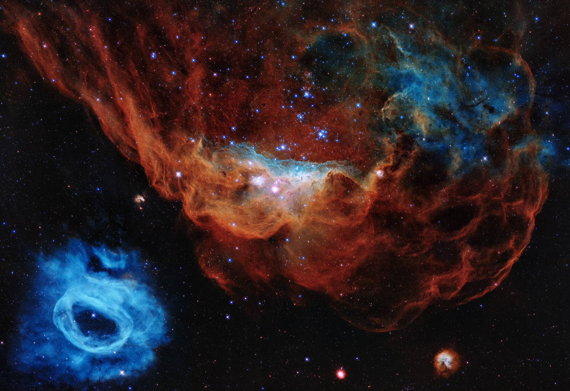Телескопу «Хаббл» исполнилось 30 лет. В честь юбилея NASA показало его новый снимок