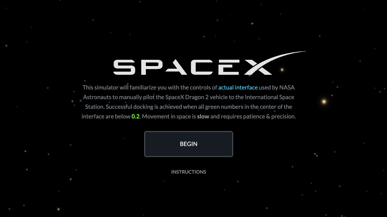 SpaceX выпустила симулятор стыковки Crew Dragon с МКС