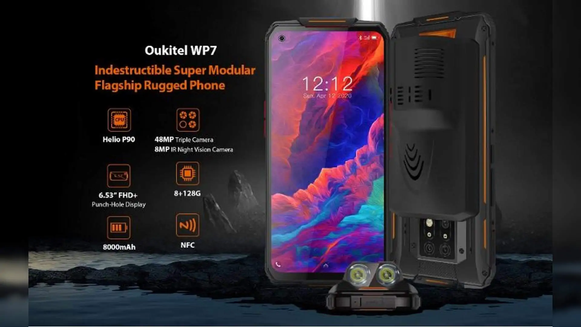 Oukitel представила смартфон с камерой ночного видения