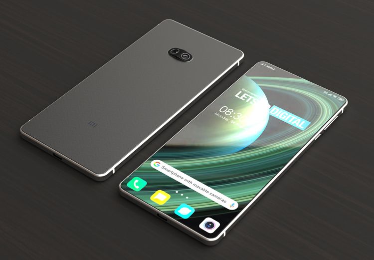 Опубликованы рендеры смартфона Xiaomi с подвижной камерой