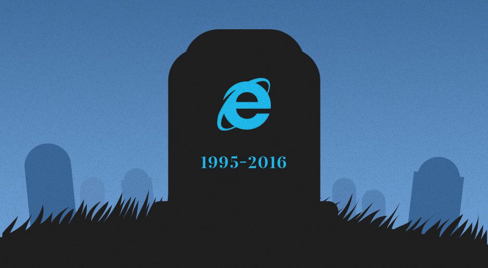Microsoft убивает Internet Explorer: больше тысячи сайтов на нём перестанут работать