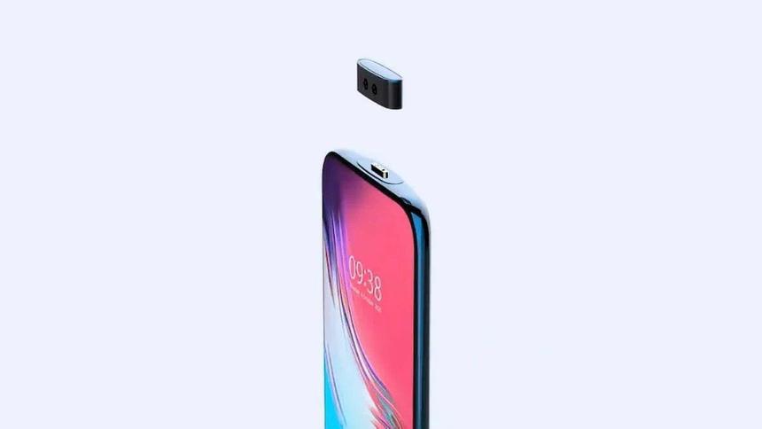 Vivo показала концепт смартфона со съёмной селфи-камерой