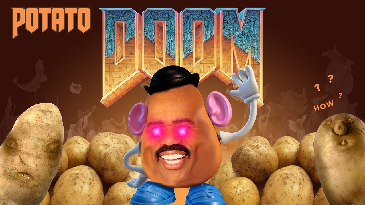 Теперь DOOM запустили на калькуляторе TI-84 Plus, запитав его от вареного картофеля