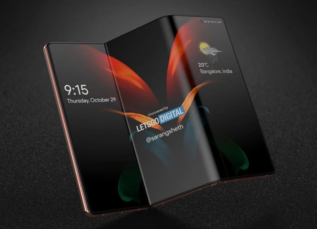 Samsung может выпустить Galaxy Z Fold 3 с фронтальной камерой под экраном