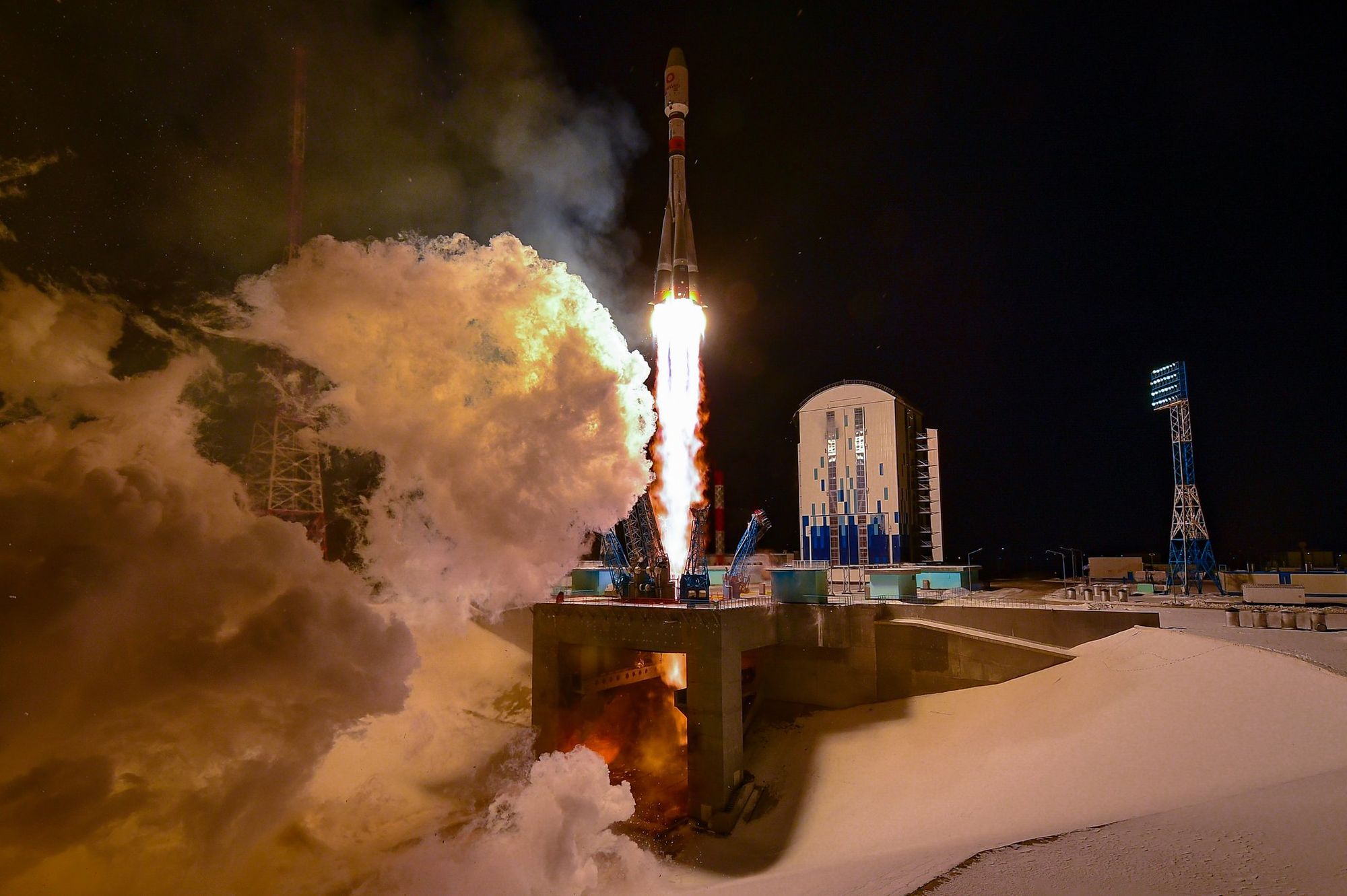 Не SpaceX единым: с космодрома «Воcточный» запустили «Союз» со спутниками OneWeb