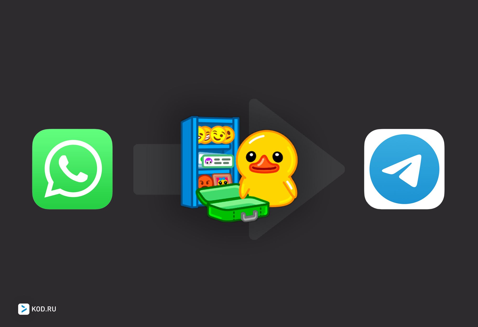 Как перенести чаты из WhatsApp в Telegram? Легко!