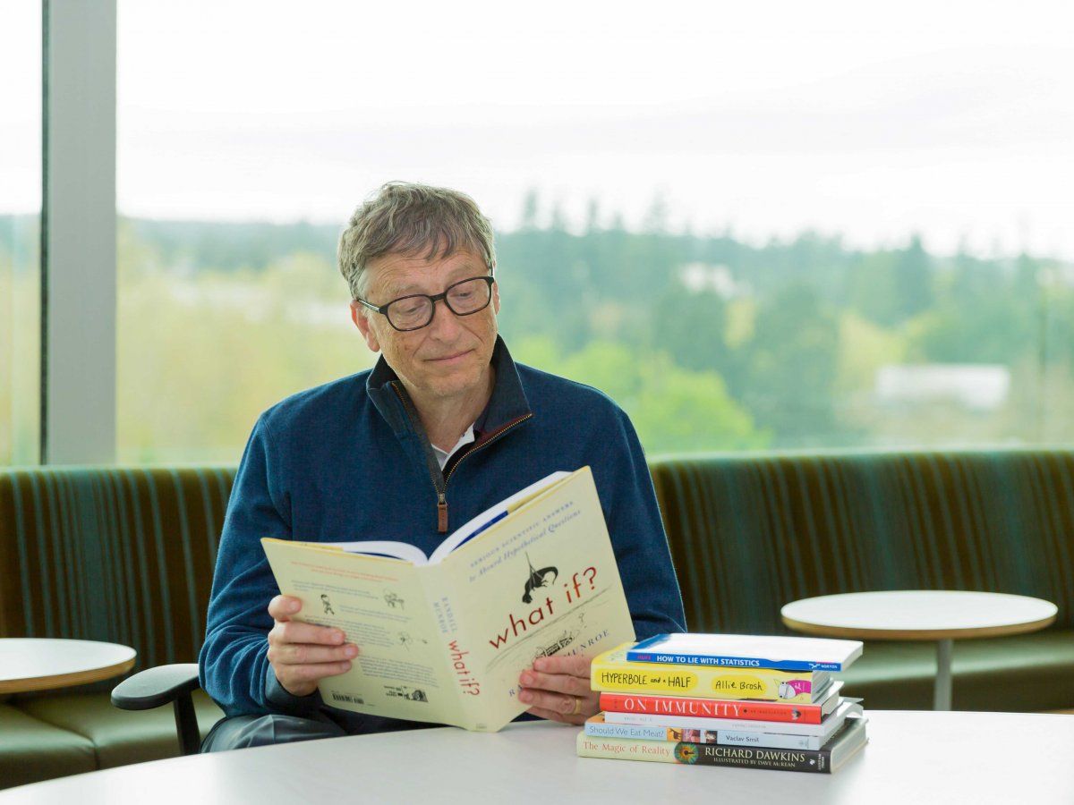 Билл Гейтс рассказал о трех лучших книгах, которые он прочитал за последнее время