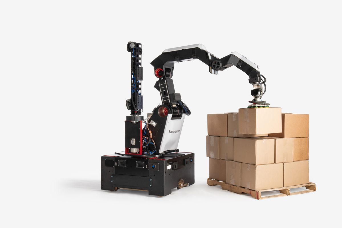 Boston Dynamics представила нового робота-погрузчика Stretch
