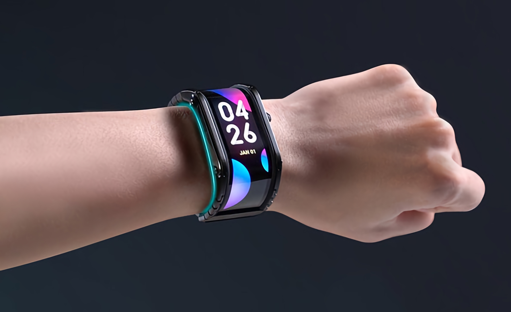 Xiaomi выпустит смарт-браслет Mi Band X с опоясывающим экраном