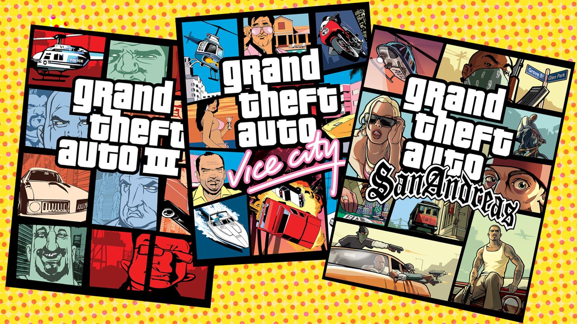 Rockstar опубликовала скриншоты ремастера трилогии GTA для Nintendo Switch