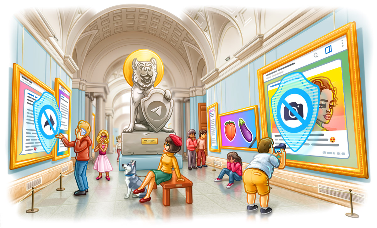 Обновление Telegram 8.3: защита контента в группах и многое другое