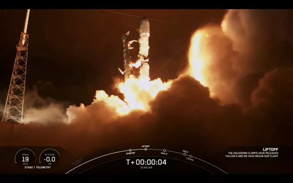 Компания SpaceX вывела на орбиту ещё 53 спутника Starlink