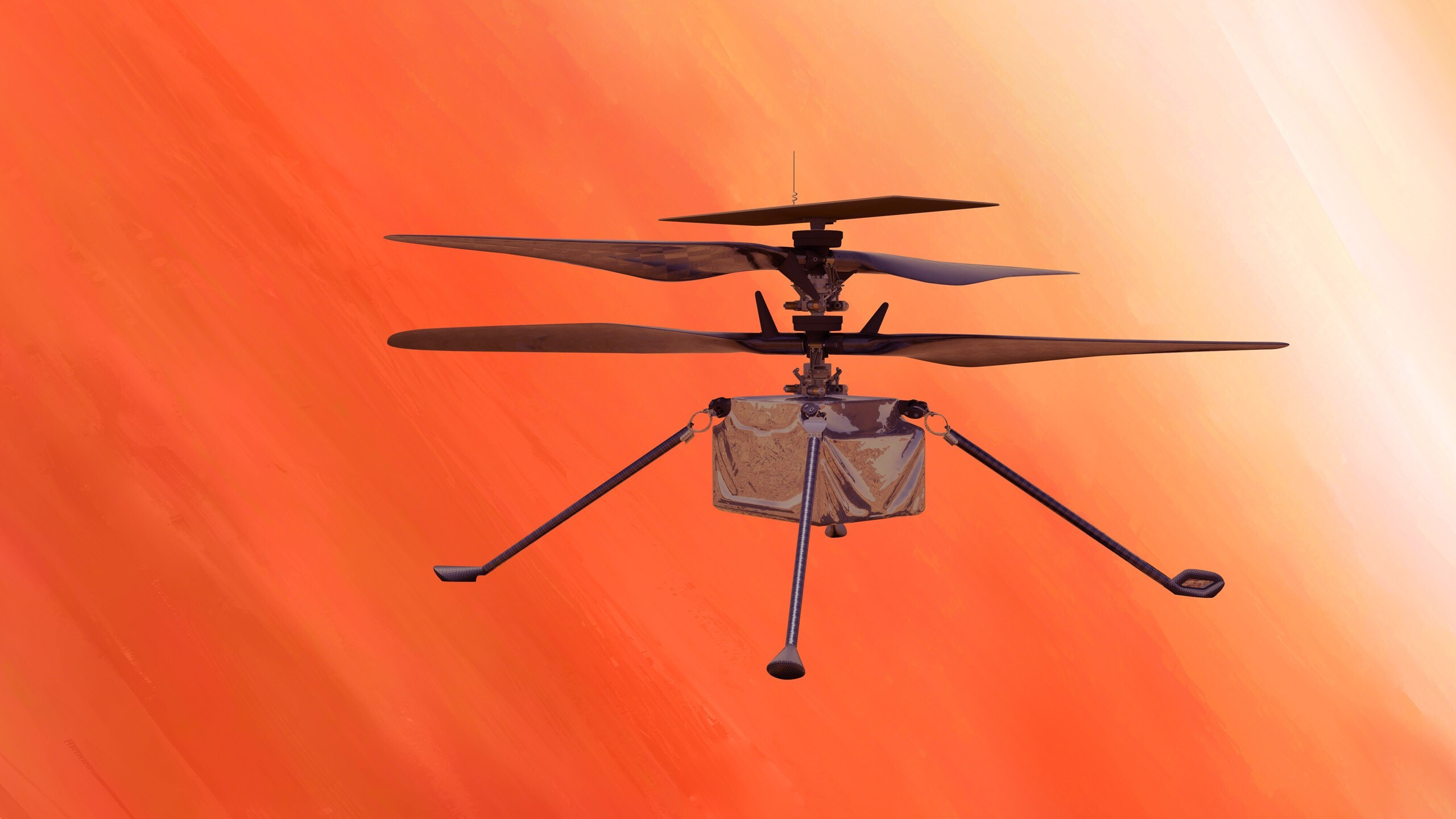 NASA опубликовало видео самого долгого полёта марсианского вертолёта Ingenuity