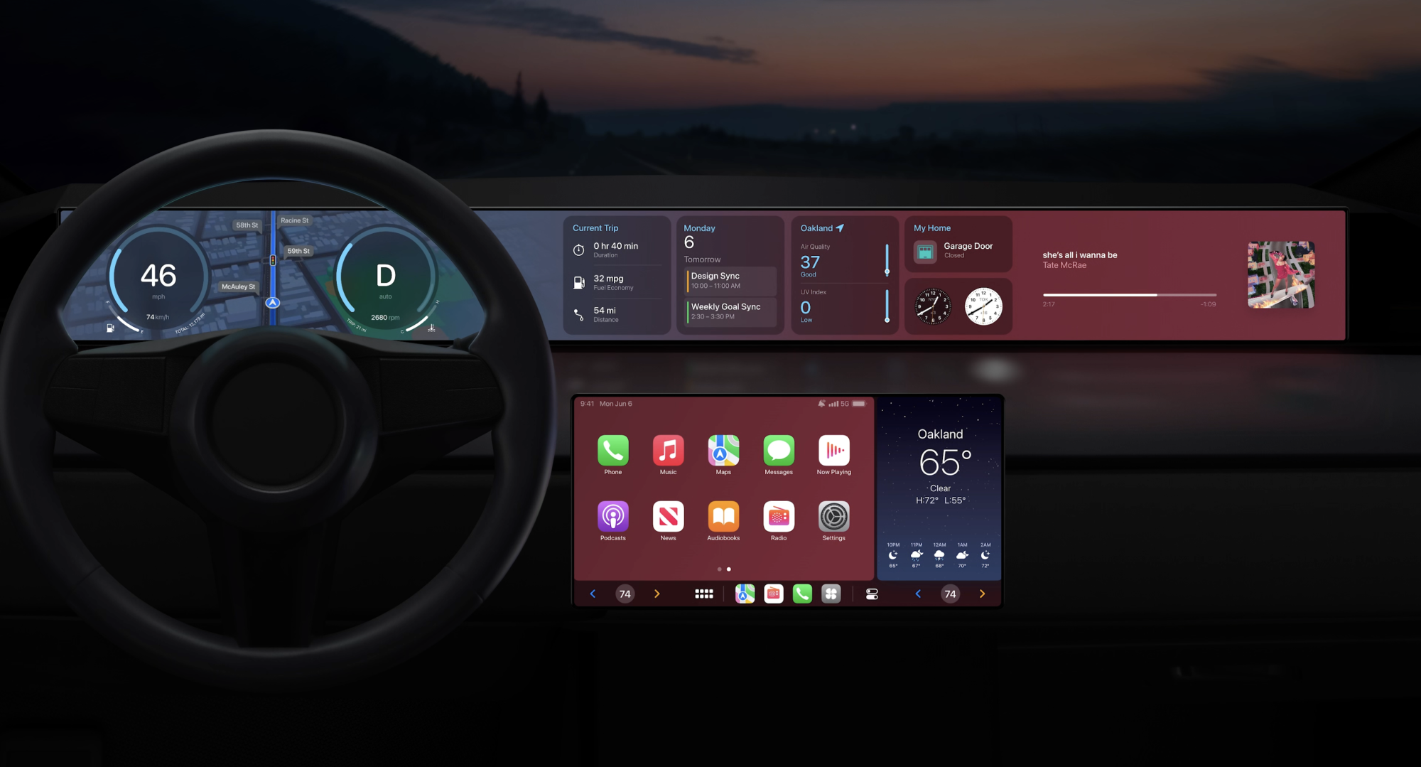 Новое поколение CarPlay может быть предвестником Apple Car