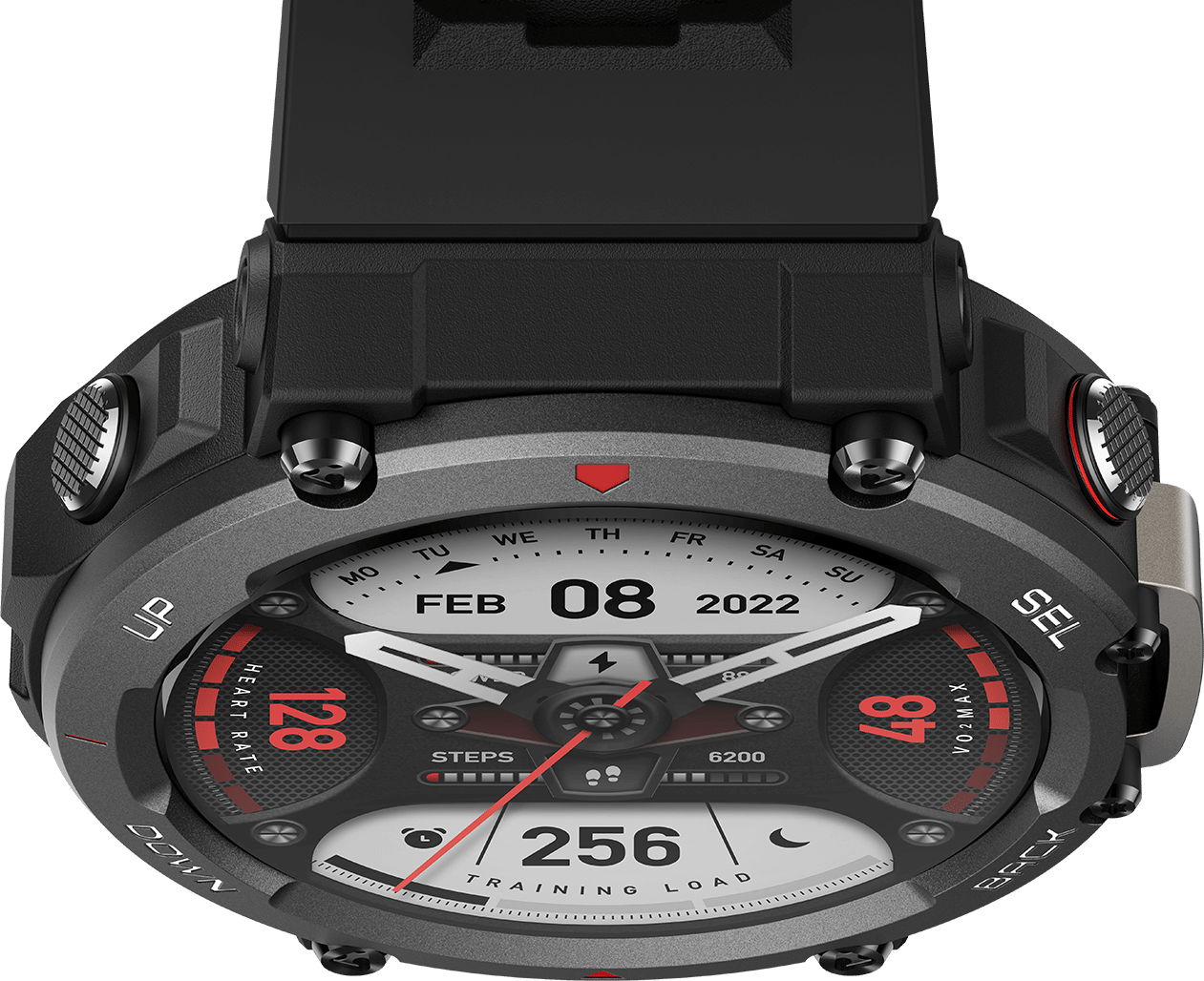 В России вышли защищённые смарт-часы Amazfit T-Rex 2 с GPS