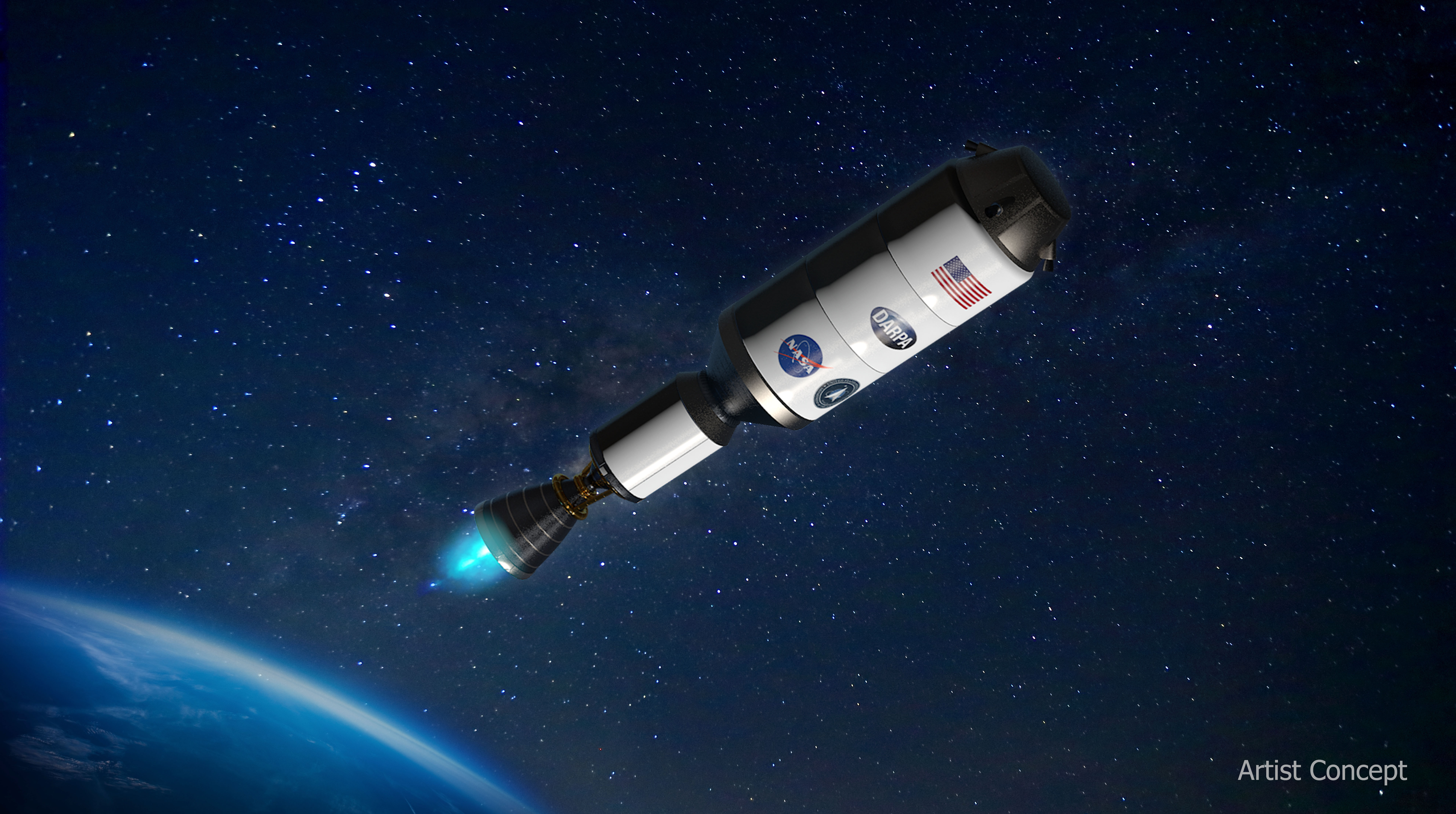 NASA намерено создать к 2027 году термоядерный двигатель для пилотируемых кораблей