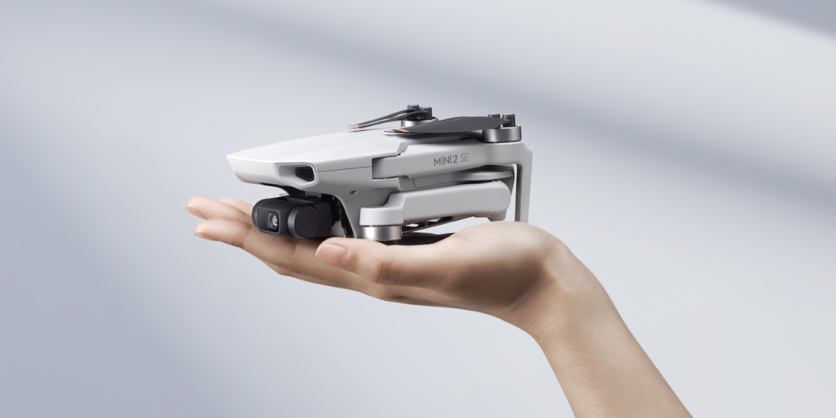 DJI представила второе поколение доступного дрона – DJI Mini 2 SE