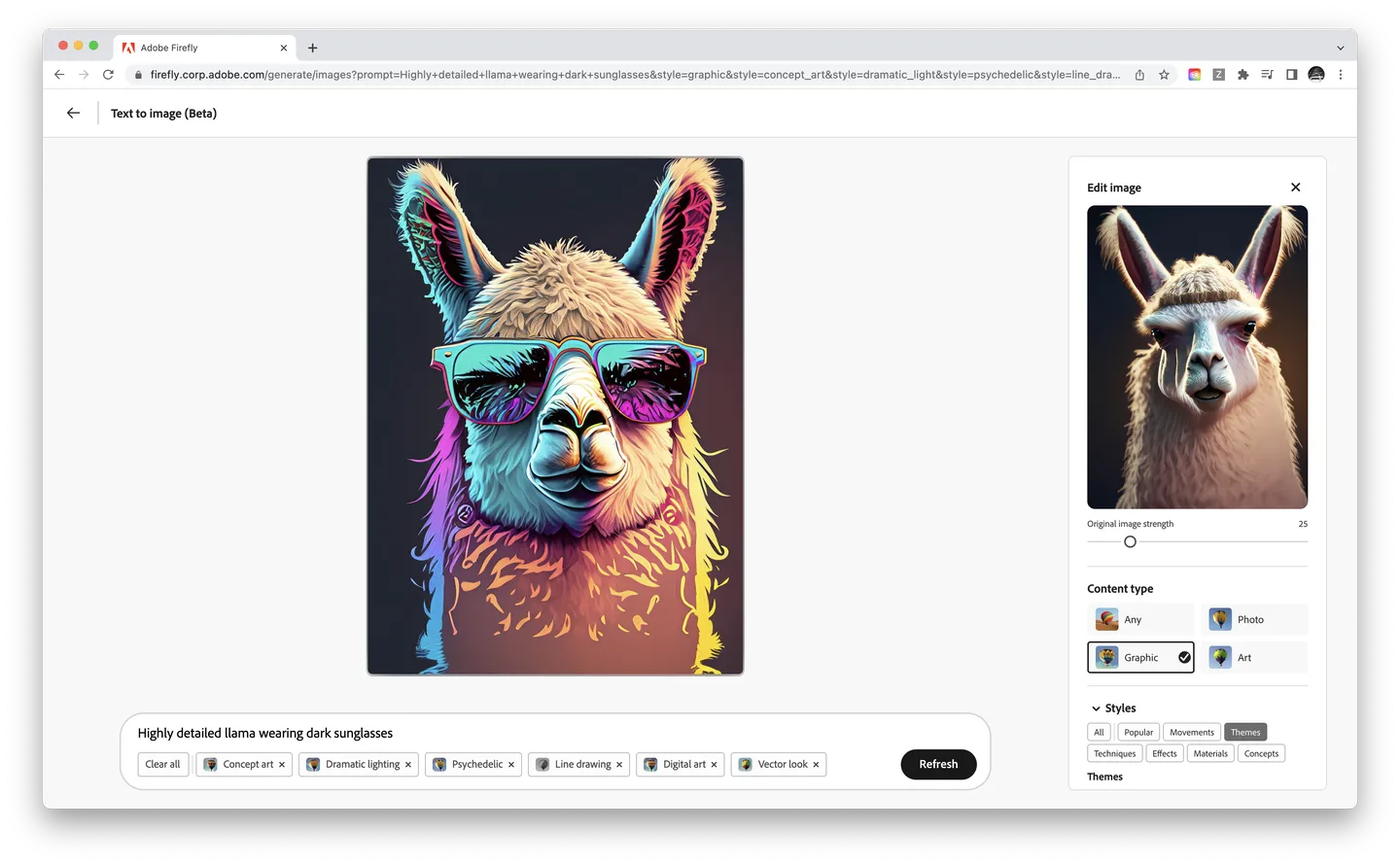 Adobe представила собственный генератор изображений