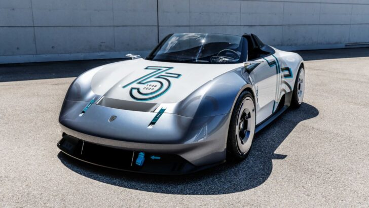 Porsche показала концепт электрического спорткара Vision 357 Speedster