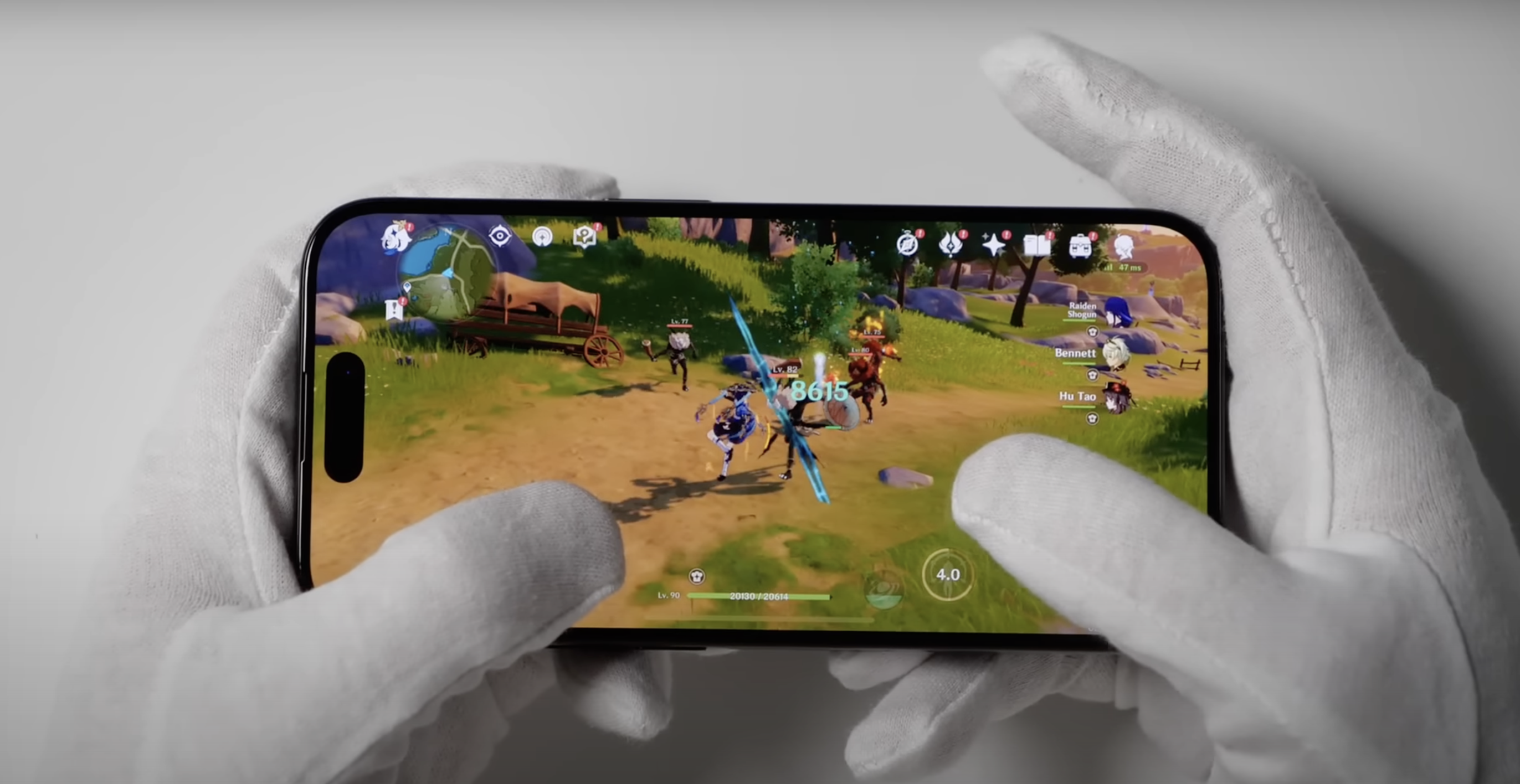 iPhone 15 Pro не справляется с Genshin Impact