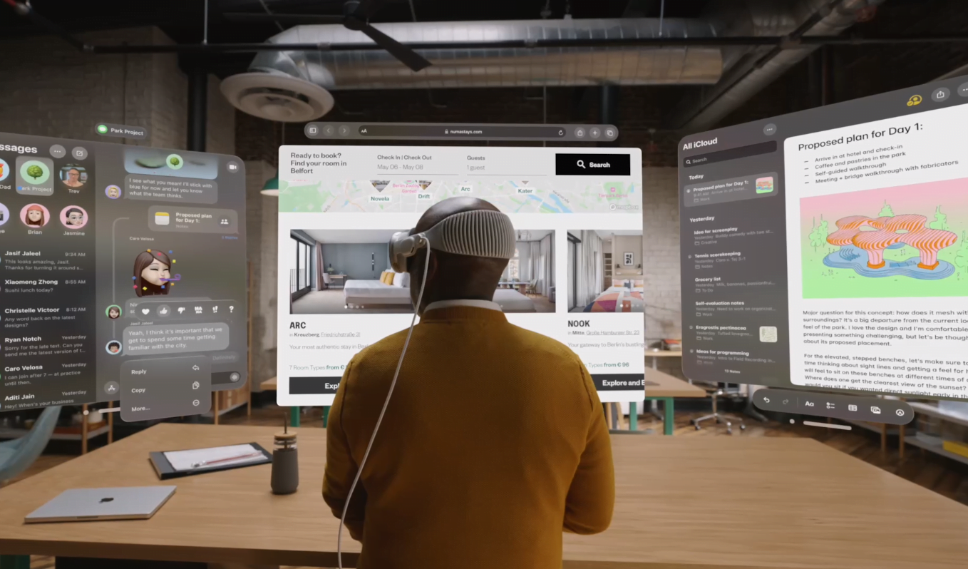 2ГИС выпустил приложение для Apple Vision Pro