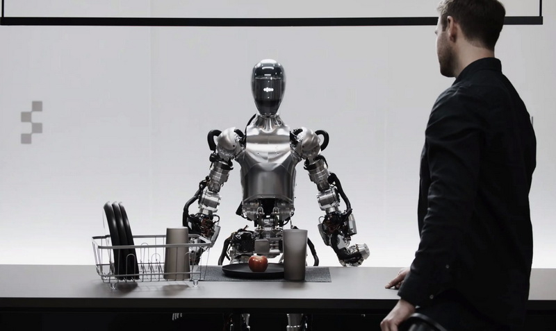 OpenAI и Figure представили умного робота-гуманоида, на основе ChatGPT